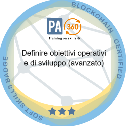 Definire obiettivi operativi e di sviluppo (avanzato)